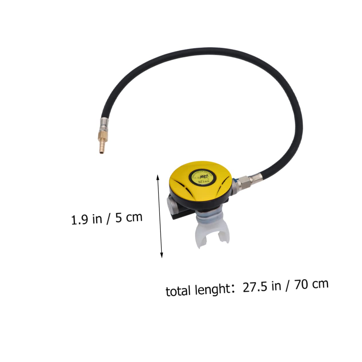 balacoo Diving Regulators Tube for Diving Professional Breathing Apparatus Silicone Dicing