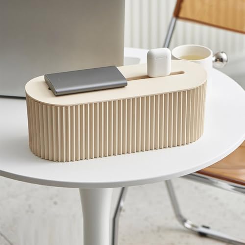 Boîte de rangement de cordon d'alimentation au design épuré