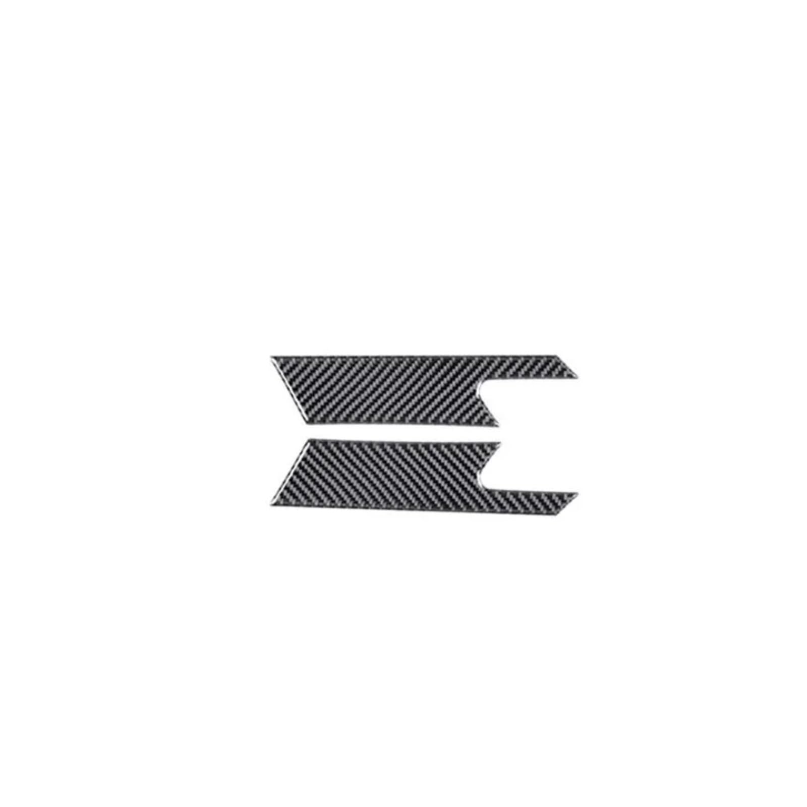 VNHLOTVJL Car Interior Decoration Protection Sticker Compatible for Porsche Taycan 2019-2024 Soft Carbon Fiber Auto Interior Accessories