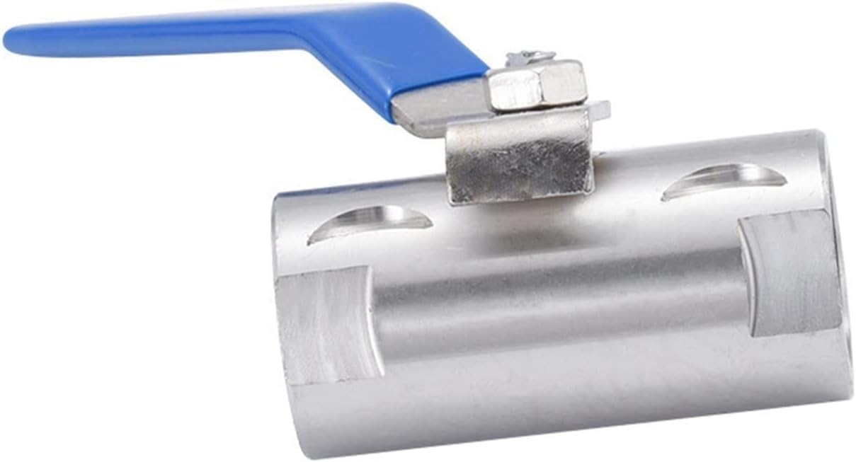 Valve 1/2 1-1/2 2 Stainless Steel Cantonese Style Ball Valve Steam High Temperature Ball Valve Internal Thread Switch Valve Water V(0.5 Inch)
