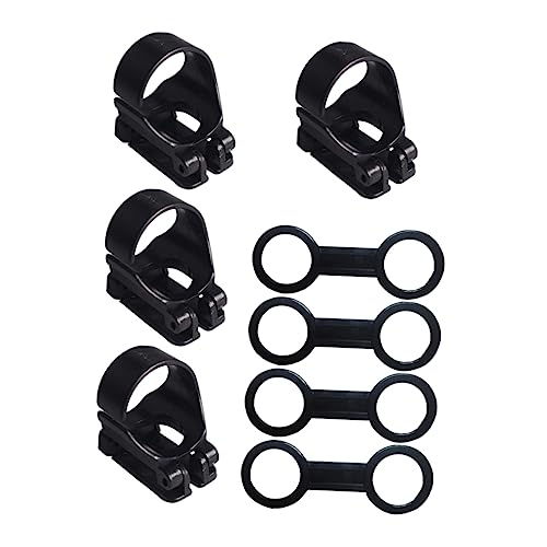 GOOHOCHY Diving Accessories Set 8 Pack Silicone Mask Straps Quick Release Retainer for Scuba and Snorkeling