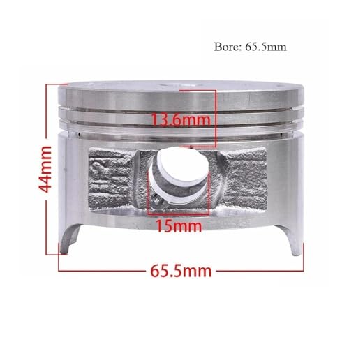 Piston kit de segments moto contre la perte de compression CRF230 - 2