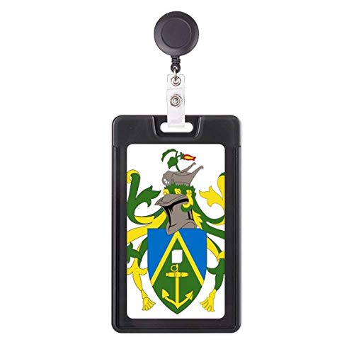 Porte-badge rétractable îles Pitcairn idéal pour l'accès aux bureaux et salons