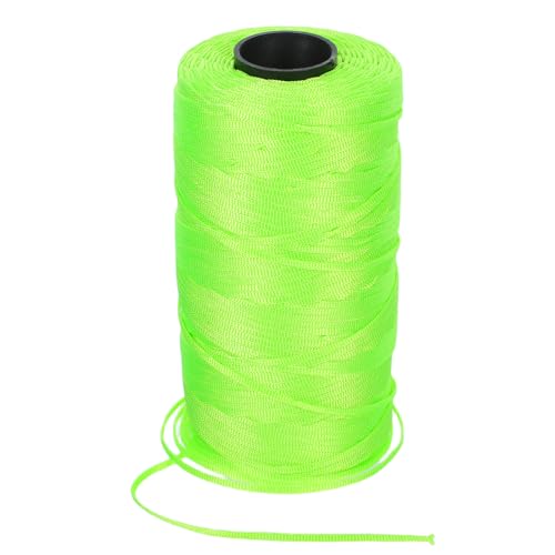 Beavorty Cuerda Trenzada para Albañilería para Marcado de Propiedad y Jardinería, Cuerda de Construcción Verde Resistente, 1 Rollo miniatura 1