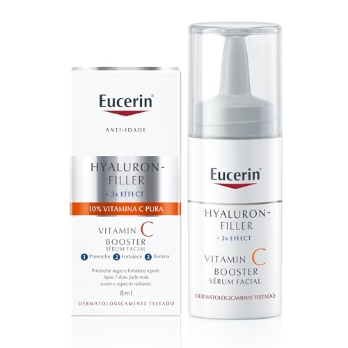 EUCERIN Sérum Facial Vitamina C Pura 10% Concentrado 8ml, Antioxidante, Pele Uniforme, Hya... EUCERIN Sérum Facial Vitamina C Pura 10% Concentrado 8ml, Antioxidante, Pele Uniforme, Hya...