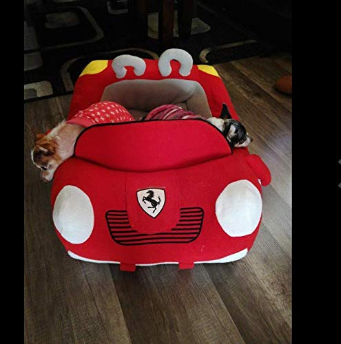 Cool Sports Car Shaped Pet Dog Bed House Chihuahua Yorkie Small Dog Cat House Waterproof Warm Soft Puppy Sofa Kennel #TOP6