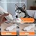 Tife Pet Nail Grinder,2 Speed Electric Rechargeable Dog Nail Trimmer,Quiet and Low-Vibration Pet Nail Grinders,Painless Dog&Cat Grooming Supplies for Large Medium Small Pets (White-528)