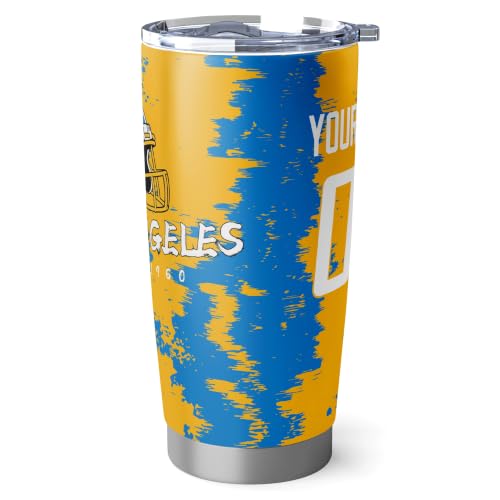 Image of ANTKING Los Angeles Tumbler 20oz Travel Mug Custom Number Name Gifts