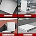 Aluminum Alloy Roof Hatch Cover with Galvanized Steel Frame, Rainproof Attic/Skylight Access Door for Home or Loft(30x16in/76x40cm)