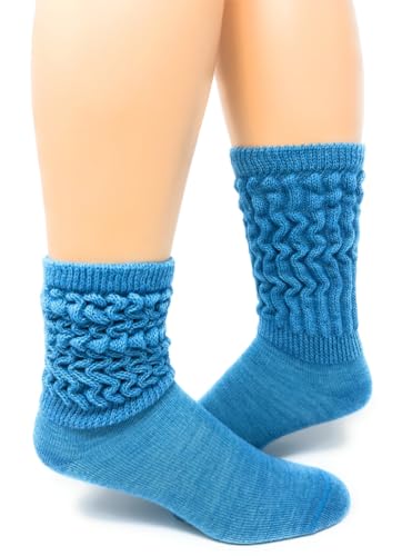 Image of WARRIOR ALPACA SOCKS - Women's Alpaca Wool Slouch Socks - Soft, Warm, Lightweight