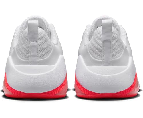 Nike Bella 7 Women's Workout Shoes (FZ1689-101, White/White/Bright Crimson)3