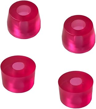 Skateboard Vibrations Dampening Pads High Elastic PU Shock Absorption Cushions Compatibility with Longboards
