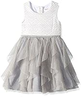 Algopix Similar Product 17 - Youngland Girls Little Lace to Chiffon