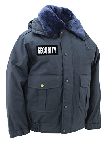 Image of First Class 100% Nylon Oxford All Season Deluxe Plain and Security Bomber Jacket