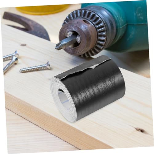 Housoutil 1 Rolo Fita de veio de madeira borda de melamina adesivo de canto de parede Decoração de m