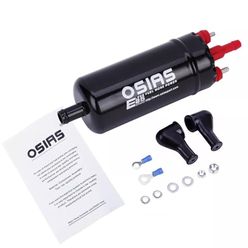 OSIAS 12V Inline Universal High Pressure Fuel Pump Replacement 0580464070 0580464038