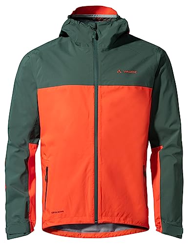 VAUDE Men's Moab Rain Jacket - Wasserdichte MTB-Jacke, 2,5-Lagen-Membran,...