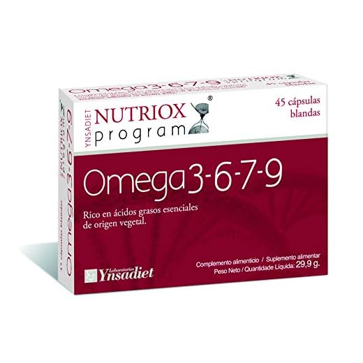 Nutriox Omega 3-6-7-9 - 45 Cápsulas