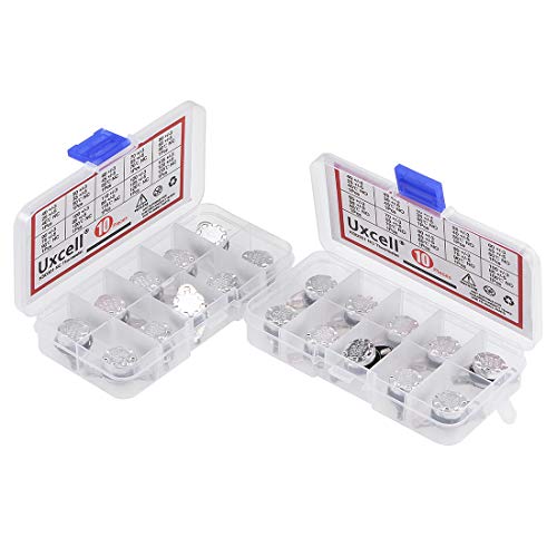 Thermostat KSD301 uxcell NC NO de 20 pièces pour régulation thermique