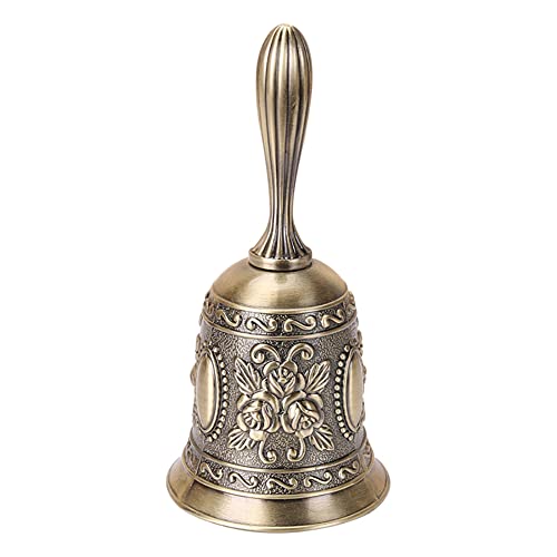 Alnicov Cloche en Laiton - Style Vintage - en métal - Bronze