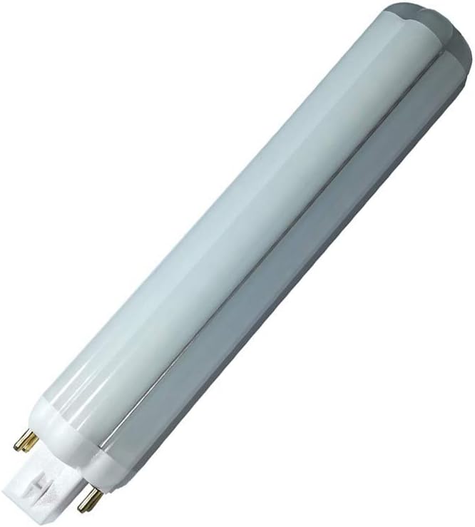 9w Led Gx24Q Bulb 4-Pin Base PL Retrofit Lamp Natural 4000k Daylight 20W CFL Replacement Bulb GX24 LED Reading Desk Table DownLight 360 Beam Child's No UV Blue Lights (3 Pack, Remove/Bypass Ballast)