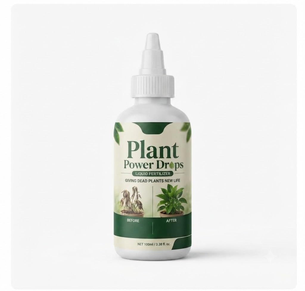 Plant Power Growth Drops | Liquid Plant Care Supplement | Indoor & Outdoor Plant Nutrition | Healthy Leaves & Root Support | 30ml-image-31