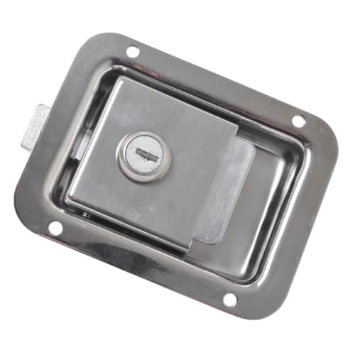 Pestillo confiable y cerradura de acero para proteger remolques con maxima resistencia al exterior