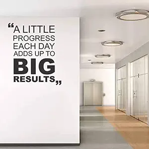 The Seven Colours 3d Office Wall Decors Motivational Quotes 3D Acrylic Self Adhesive Letters for Wall decoration | Gifts (30 by 24 Inches)