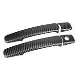 2pcs Car Front Door Handle Cover Trim Fit For Infiniti G35 Coupe 2003-2007