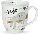 WITZIGE & FRECHE SPRÜCHE: Tassen mit buntem Druck, Cartoon und lustigem Text für einen guten Start in den Tag :-) Diese Sprüche-Tasse bringt Farbe und frischen Wind an den gedeckten Tisch, die Kaffeerunde oder ins Büro.