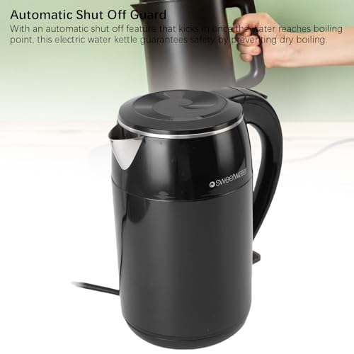 Hervidor eléctrico Aramox acero inoxidable 1.8L miniatura 4