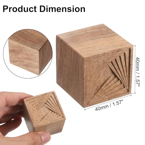 Difusores de aromas de madera uxcell para auto y hogar miniatura 2