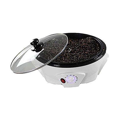 llcc Tostatori caffè，Macchina Automatica per Torrefazione del caffè Rotante Piccola Macchina per Fagioli Fritti Multifunzione, 220 V / 1200 W
