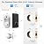 LOCK&SOLVER Keypad Door Lock with Handle, Smart Locks for Front Door, Keyless Entry Doorlock, Deadbolt Lock with Handle Set, App Remote Control, Easy Install with Video Guide, Rust-Resistant Zinc