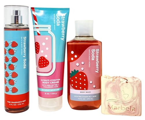 Strawberry Soda 3-Piece with Soap