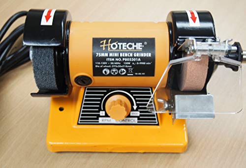 Hoteche 3 Inch Mini Multipurpose Bench Grinder Flexible Shaft Polishing Grinding Jewelry Engraving Hobby Tool thumb #1