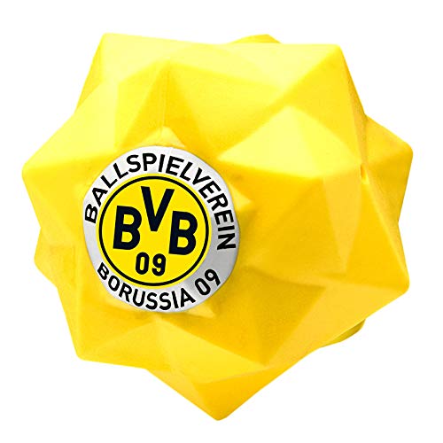 Bellomania BVB-Fun-Ball Hunde-Spielball aus Thermoplastisches Gummi Futter-Ball Kau-Spielzeug
