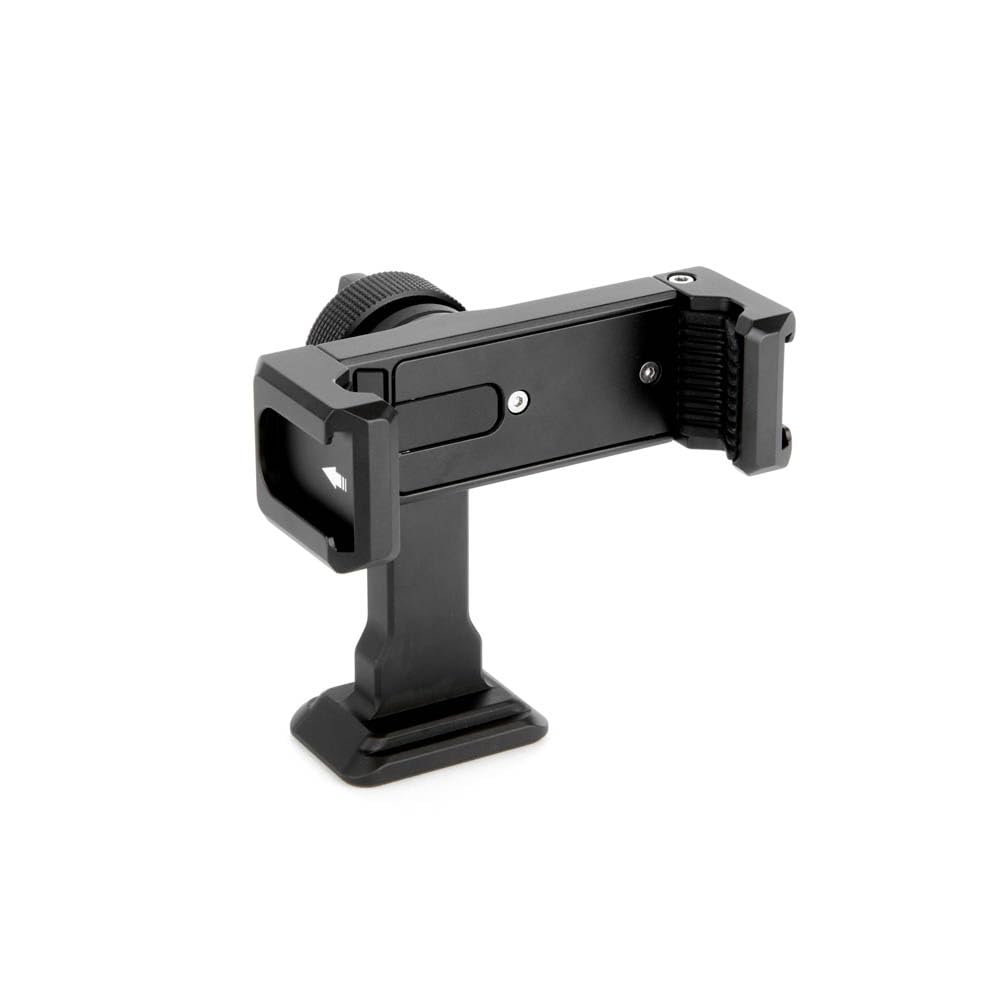 3 Legged Thing Phil Universal Smartphone Holder – Tripod Mount Clamp for Phones 58–90mm – Rotates Portrait to Landscape – Ideal for Vlogging, Photography, Content Creation (DARKNESS)