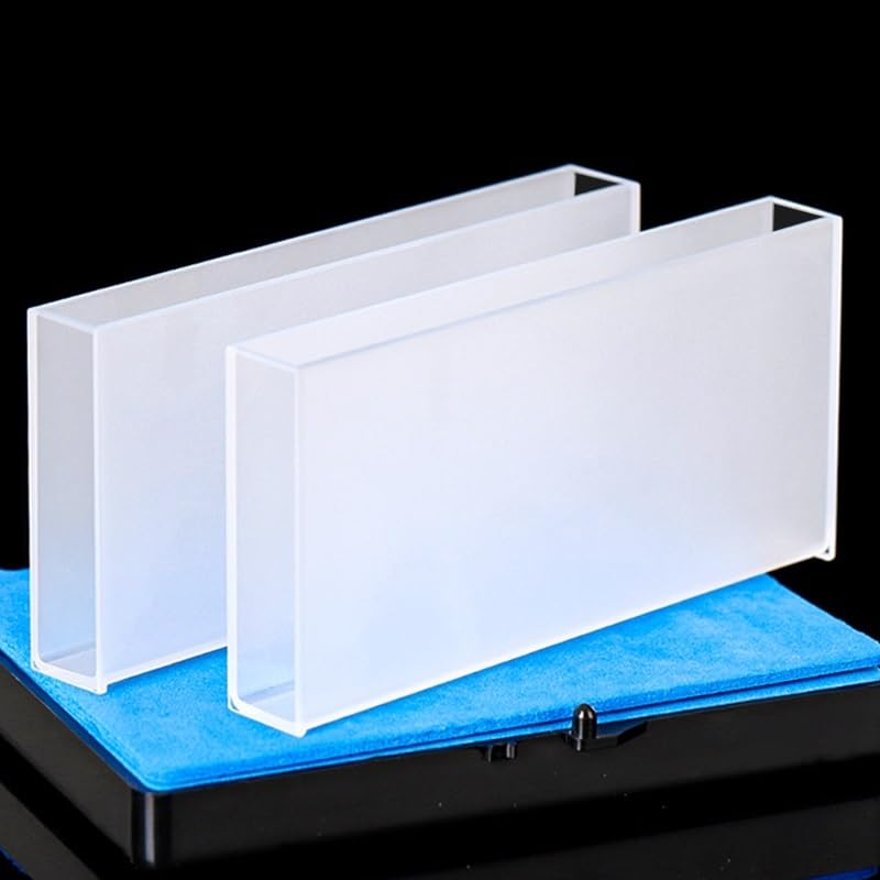 Cuvette en quartz à collage renforcé de 90 mm pour mesures de précision (2x) - 3