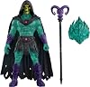 Masters of the Universe figura de acción Skeletor precisa de la película 2026 | Juguete de villano MOTU de 5.5 pulgadas, 14 articulaciones móviles, bastón de devastación con accesorios de efectos, nueva escultura de mano y cabeza 4