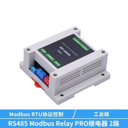 Módulo de relé de 2 canales RS485 Modbus RTU para automatización de líneas de producción 5