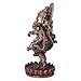 Veronese Design 8 1/4 Inches Dancing Ganesha Hindu God Idol Cold Cast Resin Statue Bronze Finish