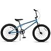 cubsala Freestyle BMX Bike, 20 Inch Kids Bicycle for 7-13 Years Old Kids and Beginner Level Rider, Blue #4
