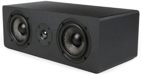 Micca MB42X-C Advanced Center Channel Speaker for Home Theater, Surround Sound, Passive, 2-Way (Black, Each)