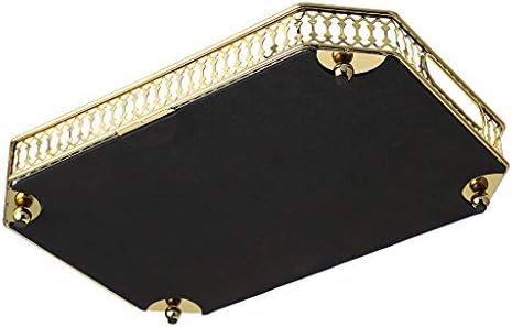 Sumnacon Vanity Cosmetic Makeup Mirror Tray Jewelry Trinket Tray for Dresser Bathroom Bedroom Countertop Organizer