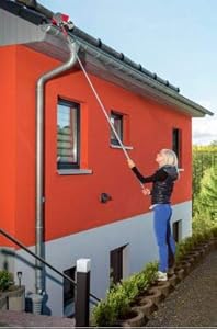 Ds18 Dachrinnenreiniger 360 Teleskop-Bürste mit Schaber