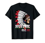 Hustle 247 Gang Clothing Native American Men Gift T-Shirt T-Shirt