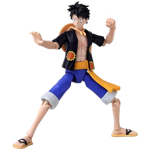 Image of ANIME HEROES - One Piece - Monkey D. Luffy Dressrosa Verison Action Figure
