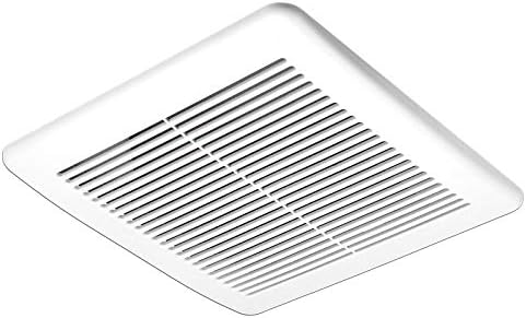 Delta BreezSlim SLM80-110 Adj. High Speed 80/110 CFM Single speed Fan, 7.3W/14.2W, 0.4/1.2 Sones