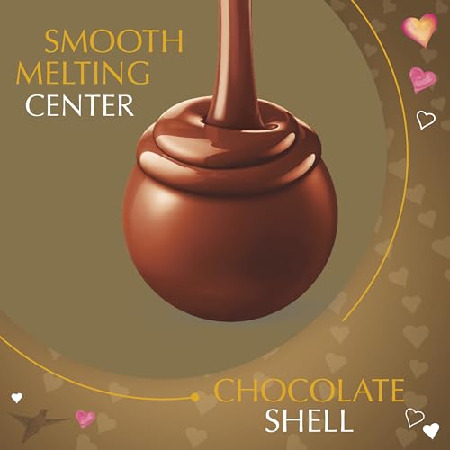 Image of Lindt Valentine Lindor Assorted Bag, Assorted Chocolate, 8.5 Ounce